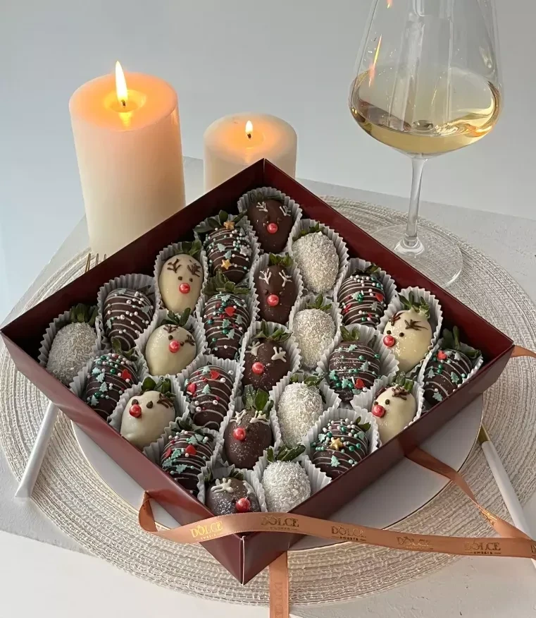 Клубничный бокс "Новогодний", изображение 2